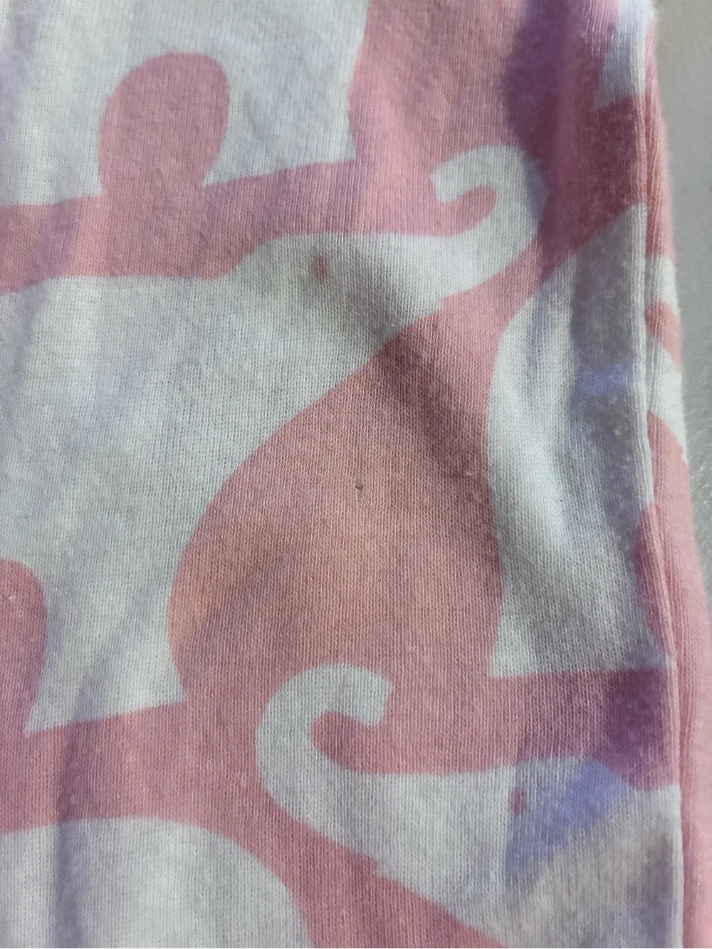 Milkbarn 9-12 months Pink Elephant Zip Footie Pajamas Organic Cotton